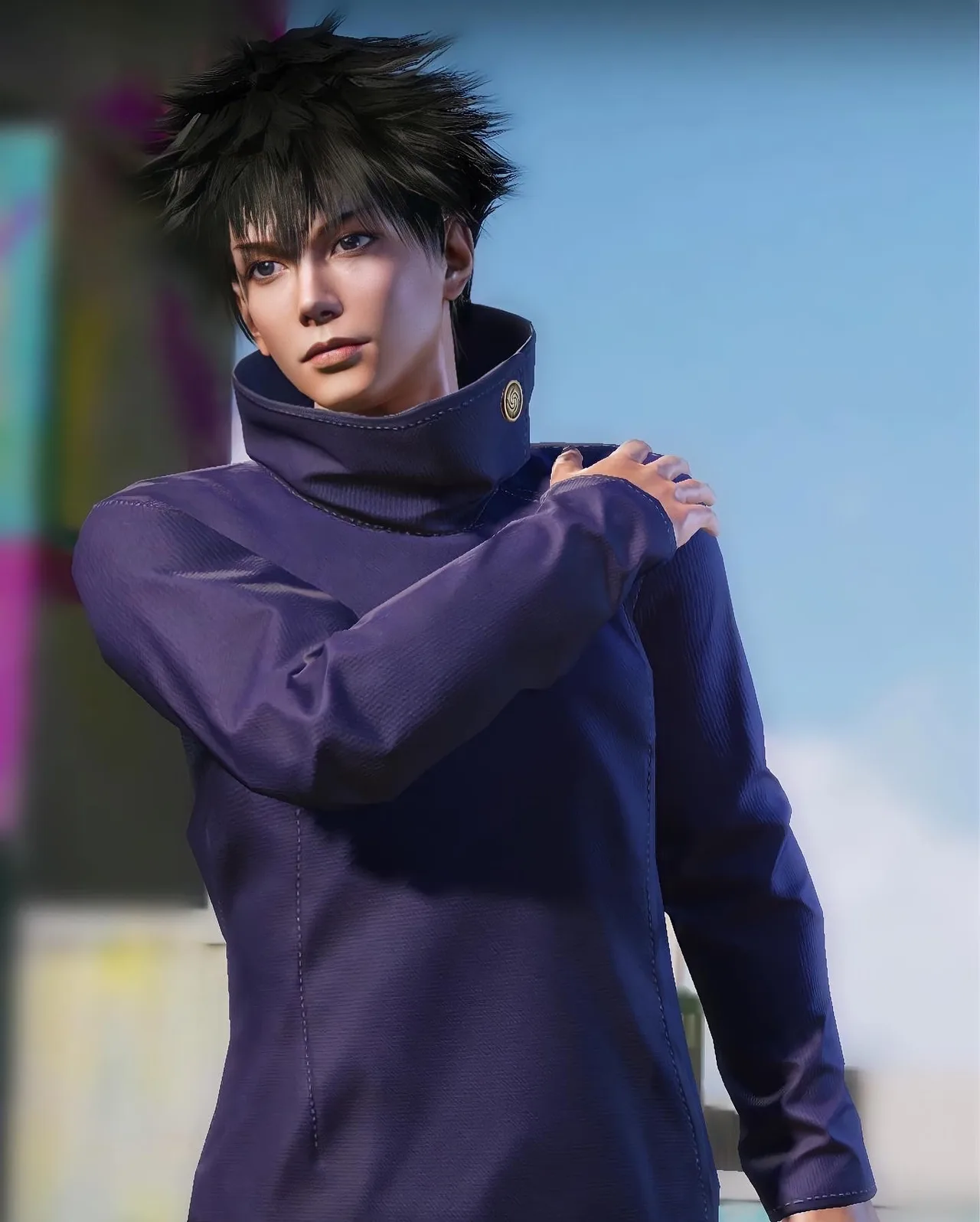 PUBG Mobile jujutsu kaisen megumi fushiguro character wallpaper