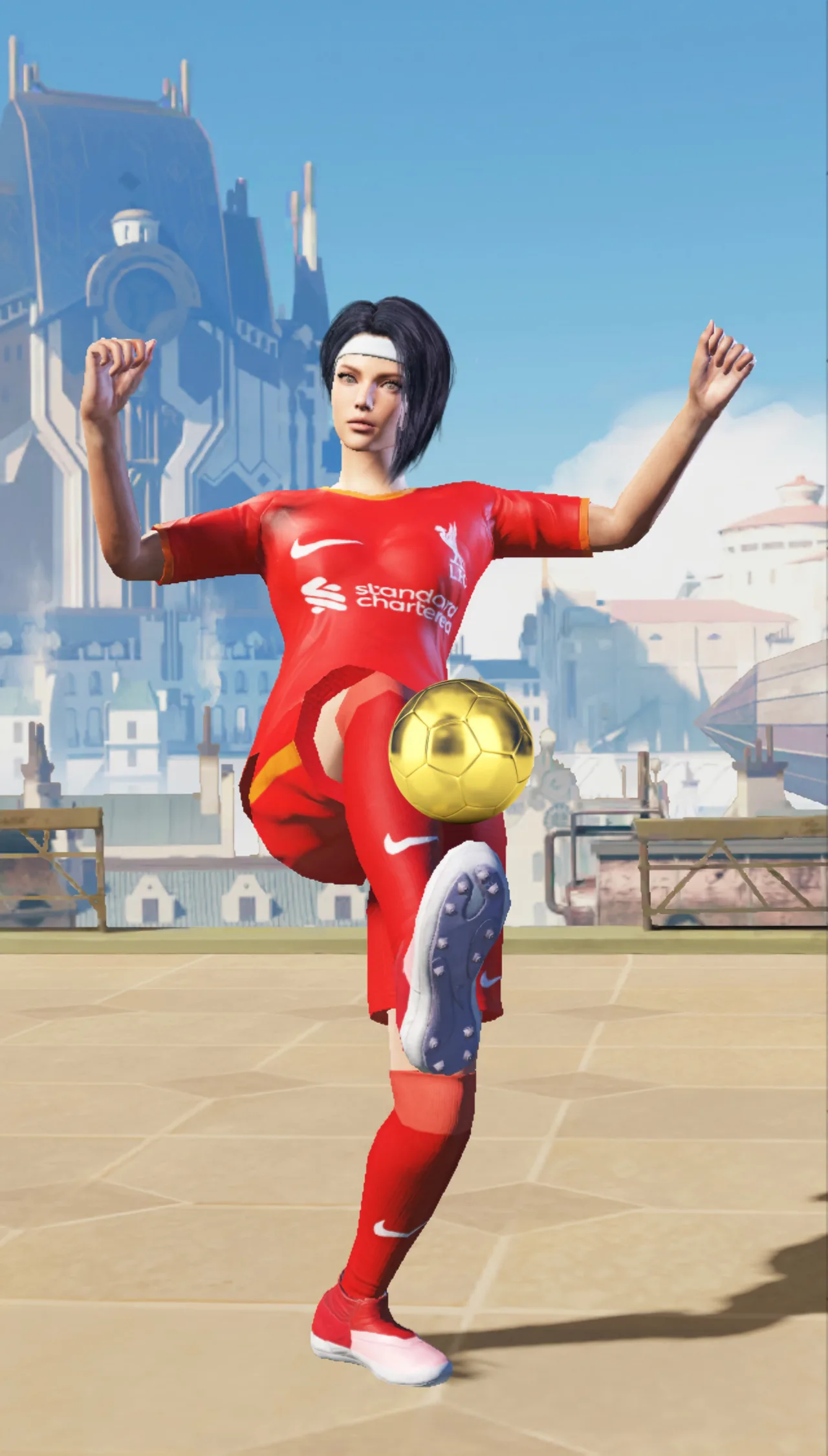 PUBG Mobile liverpool football celebration character wallpaper